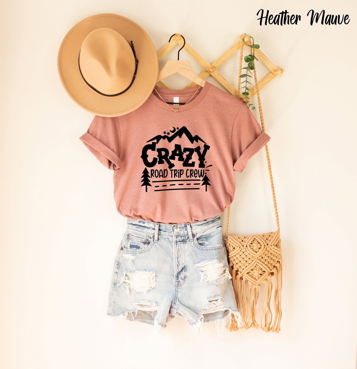 Crazy Road Trip Crew Shirt, Road Trip Shirt