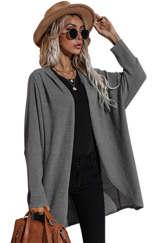 Casual Fashion Ladies Solid Color Cardigan