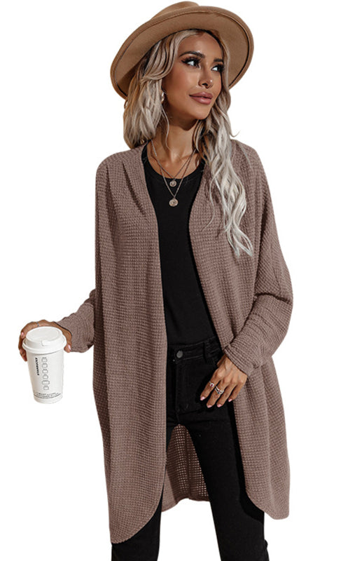 Casual Fashion Ladies Solid Color Cardigan