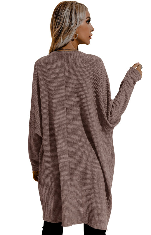 Casual Fashion Ladies Solid Color Cardigan